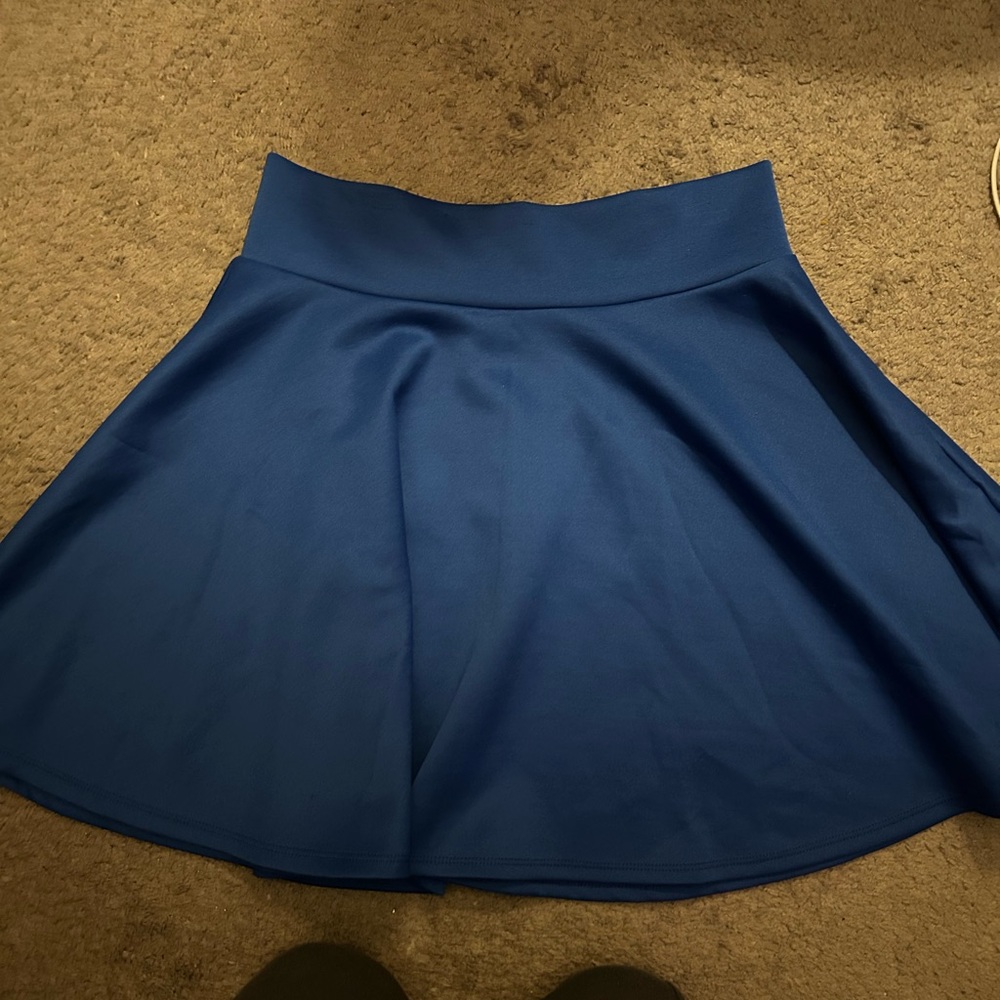 Blue Circle Skirt